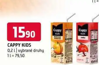 Terno Cappy kids 200ml nabídka