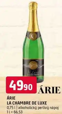 Terno ÁRIE LA chambre de luxe 0,75l alkoholický perlivý nápoj nabídka