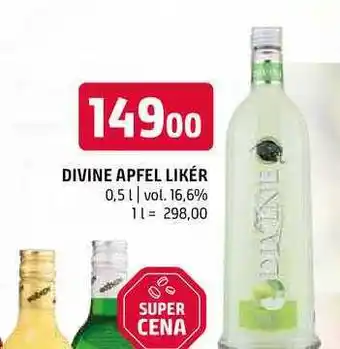 Terno Divine apfel likér 0,5l vol. 16,6% nabídka