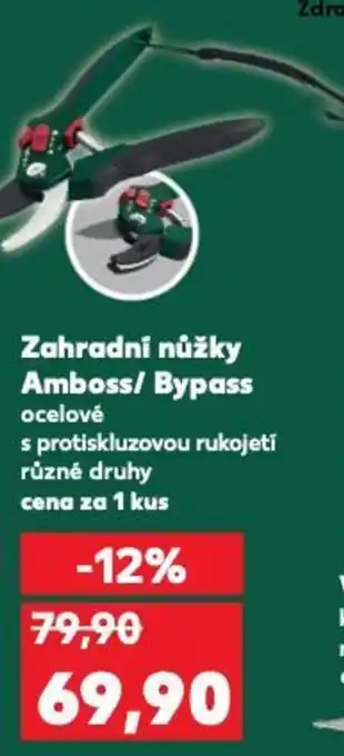 Kaufland Zahradní nůžky Amboss/ Bypass nabídka