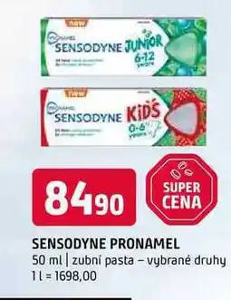 Terno Sensodyne pronamel 50 ml zubní pasta vybrané druhy nabídka