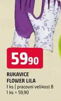 Terno Rukavice flower lila 1ks nabídka