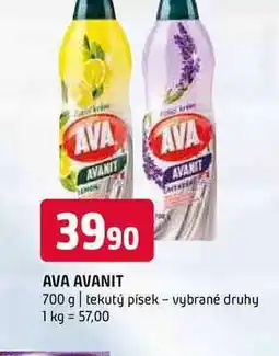 Terno Ava avanit 700 g tekutý písek vybrané druhy nabídka