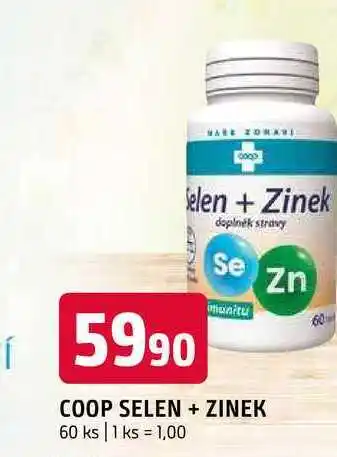 Terno Coop selen zinek 60 ks nabídka