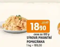 Terno Sýrová pikantní pomazánka 100g nabídka