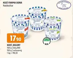 Terno Kozí jogurt 150 g bílý BIO 150 g ochucený nabídka