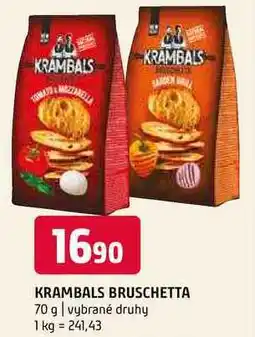 Terno Krambals bruschetta 70 g vybrané druhy nabídka