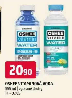 Terno Oshee vitaminová voda 555 ml vybrané druhy nabídka