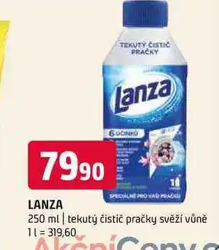 Terno Lanza 250 ml tekutý čistič pračky svěží vůně nabídka