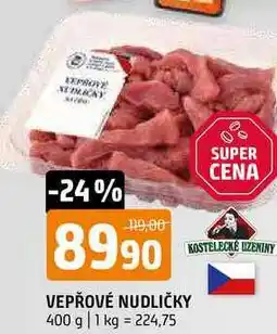 Terno Vepřové nudličky chlazené 400g nabídka