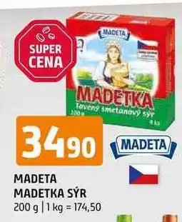 Terno Madeta Madetka sýr 200g nabídka