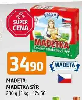 Terno Madeta Madetka sýr 200g nabídka