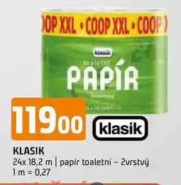 Terno Klasik 24x 18,2 m papír toaletní 2vrstvý nabídka