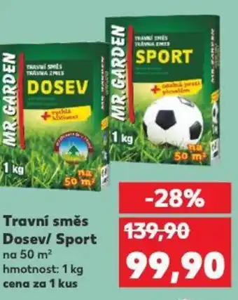 Kaufland Travní směs Dosev/ Sport nabídka