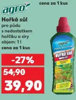 Kaufland AGRO Hořká sůl nabídka