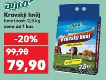 Kaufland AGRO Kravský hnůj nabídka