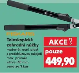 Kaufland Teleskopické zahradní nůžky nabídka