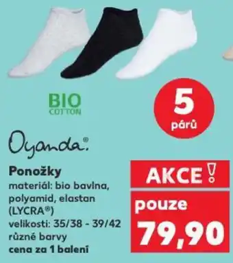 Kaufland Ponožky nabídka