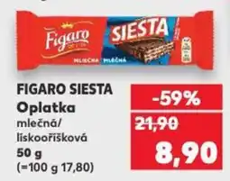 Kaufland FIGARO SIESTA Oplatka nabídka