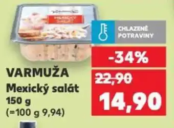 Kaufland VARMUŽA Mexický salát nabídka