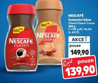 Kaufland NESCAFÉ Instantní káva nabídka