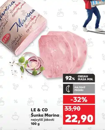 Kaufland LE & CO Šunka Marina nabídka