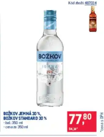 Makro Božkov jemná 30%, božkov standard 30% nabídka