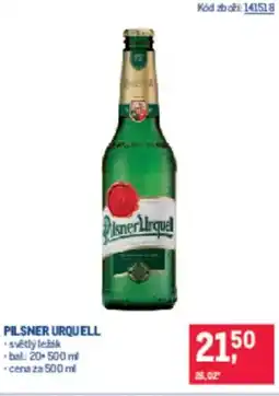 Makro PILSNER URQUELL nabídka