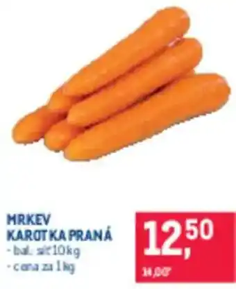 Makro Mrkev karot ka praná nabídka