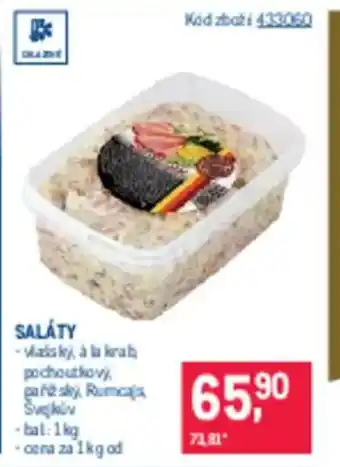 Makro Salaty nabídka