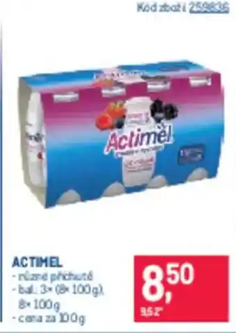 Makro Actimel nabídka