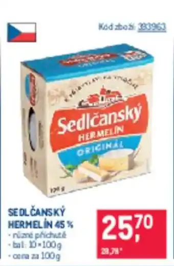 Makro Sedlčanský hermelin 45% nabídka