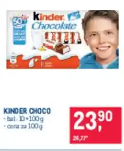 Makro Kinder choco nabídka