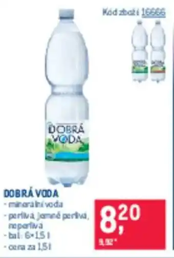 Makro DOBRÁ Voda nabídka