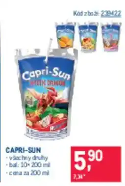 Makro CAPRI-SUN nabídka