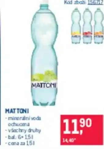 Makro MATTONI nabídka