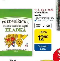 Tesco Předměřická mouka nabídka