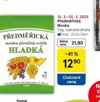 Tesco Předměřická mouka nabídka