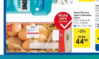 Tesco Vejce m 10 ks nabídka