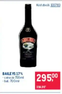 Makro BAILEYS 17% nabídka