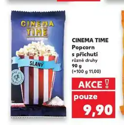 Kaufland Popcorn cinema time nabídka