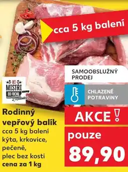 Kaufland Rodinný vepřový balík nabídka