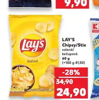 Kaufland Lay's stix nabídka