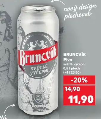 Kaufland Pivo bruncvík nabídka