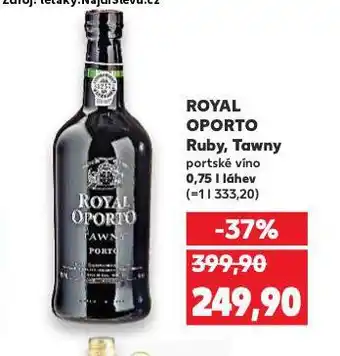 Kaufland Royal oporto tawny nabídka