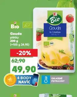 Kaufland Bio gouda nabídka