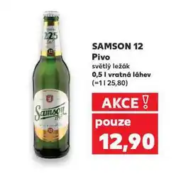 Kaufland Pivo samson nabídka