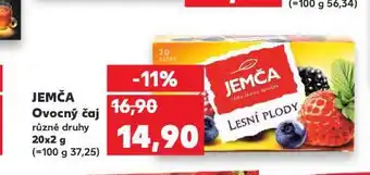 Kaufland Jemča čaj nabídka