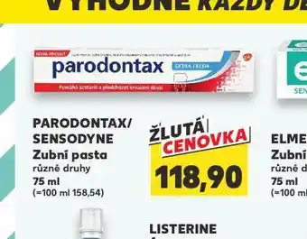 Kaufland Parodontax zubní pasta nabídka