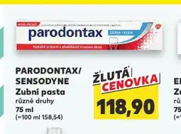 Kaufland Sensodyne zubní pasta nabídka